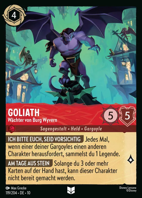 Goliath - Wächter von Burg Wyvern 10WHI-119 Uncommon Deutsch