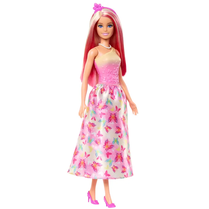 Barbie-Poupées Sirènes Avec Cheveux Et Nageoire Colorés Et Serre-Tête