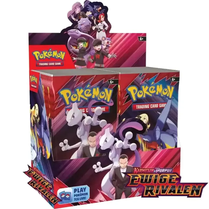 Pokémon TCG: KP10 Karmesin & Purpur – Ewige Rivalen Booster Display (36 Packs)