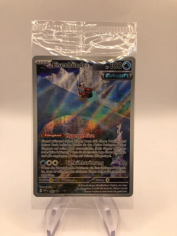 Pokemon Karte Art-Rare Promo OVP Eisenbündel 66 Deutsch