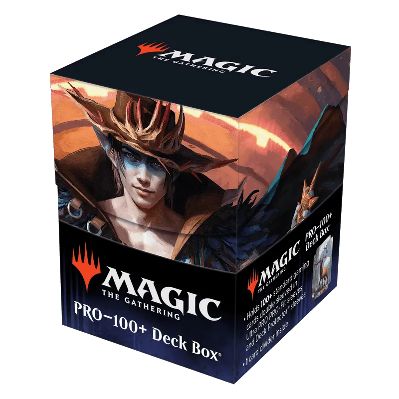 Outlaws of Thunder Junction Oko, the Ringleader Key Art 100+ DECK BOX® for Magic: The Gathering