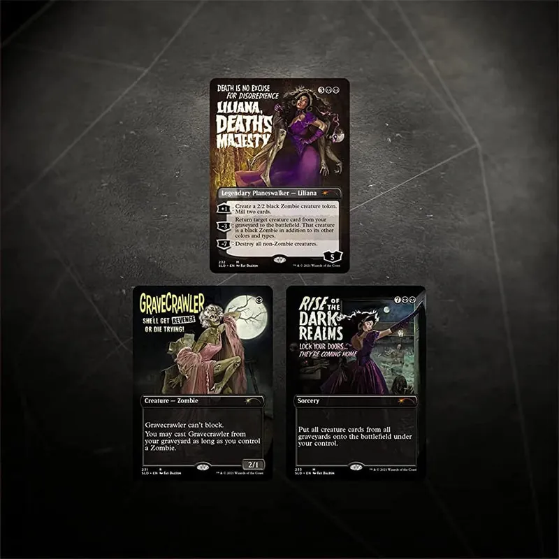 Magic TCG Magic: The Gathering Secret Lair Premium Foil: MTG Thrilling Tales of The Undead