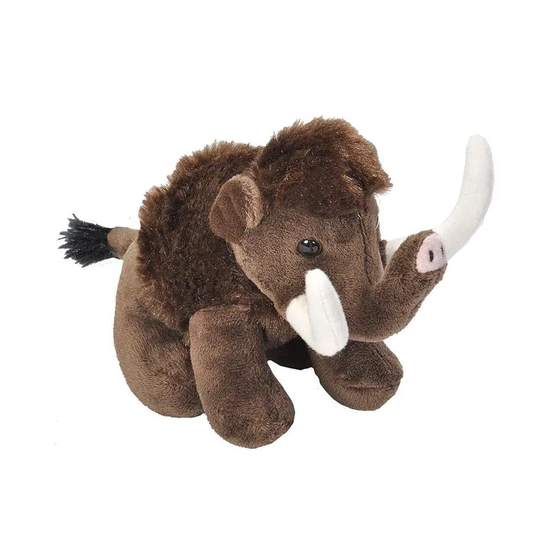 Wild Republic Lil' Cuddlekins Woolly Mammoth 5 Inch Plush