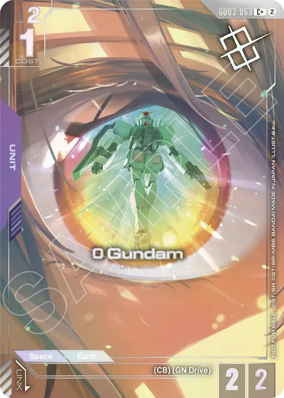 0 Gundam (Store Tournament Winner Pack 05) (GD03-063) (Gundam Promotional Cards) (GCG-PR)