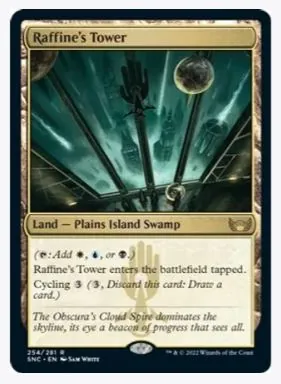 Raffine's Tower (Foil) - Streets of New Capenna - #254/281
