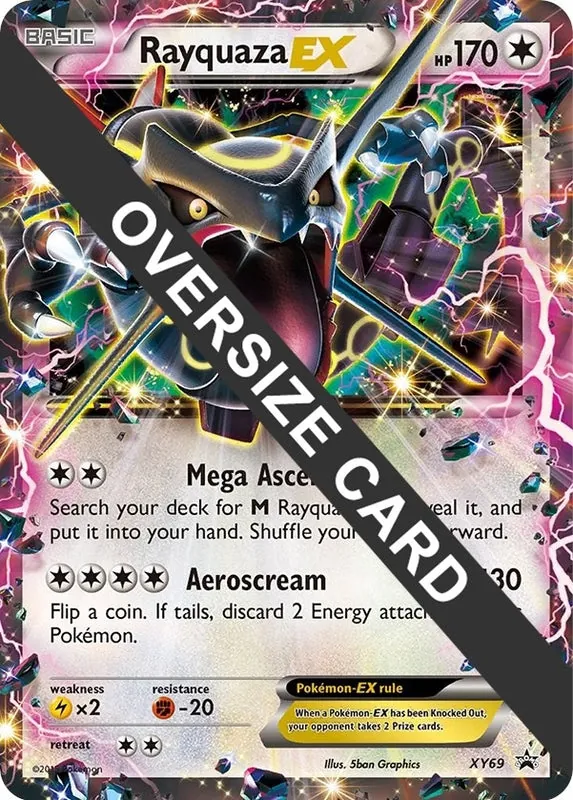 Rayquaza EX - XY69 (XY69) (Jumbo Cards) (PR)