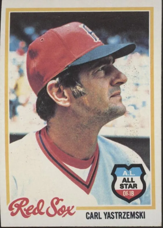 Carl Yastrzemski 1978 Topps #40 Boston Red Sox VG #1