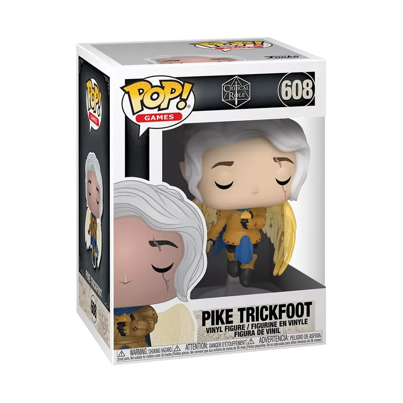 Critical Role Figure Pike Trickfoot Pop! Games 608 Funko