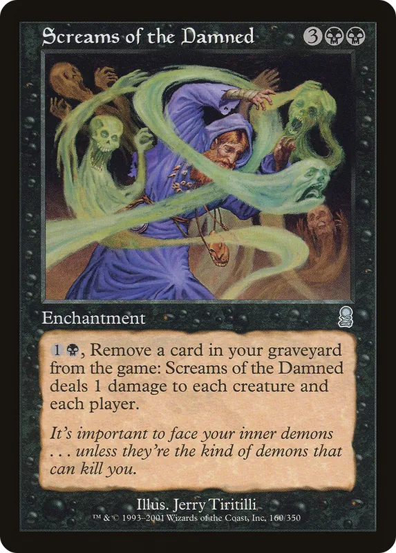 Screams of the Damned (ODY-160) Foil