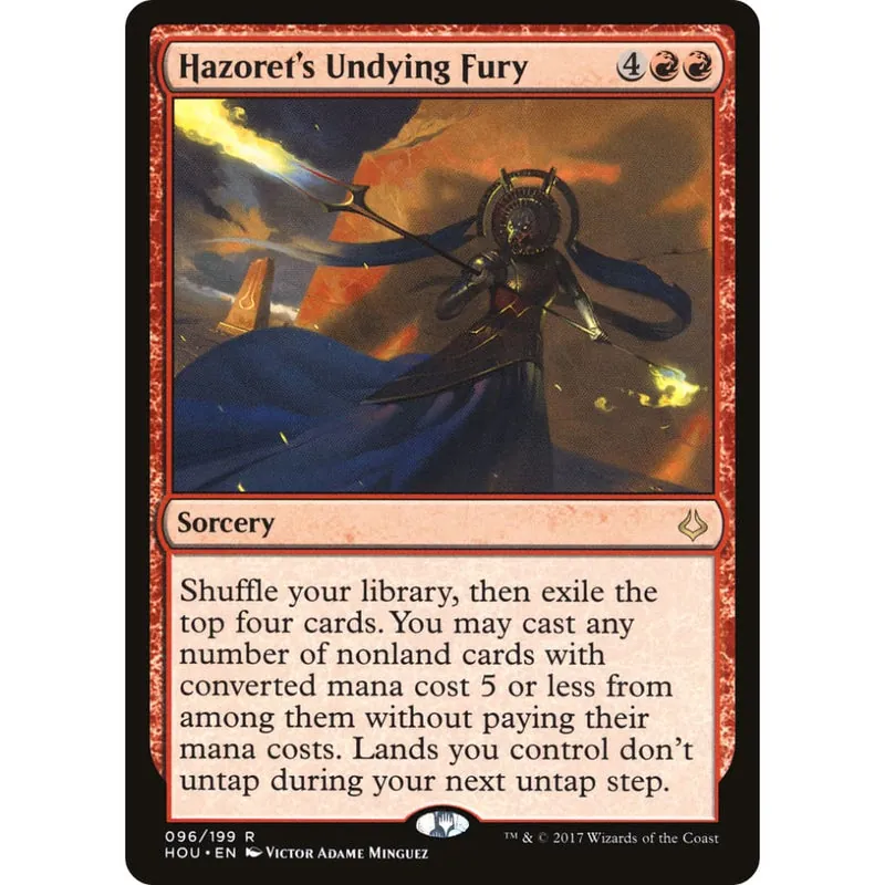 Hazoret's Undying Fury (HOU-096) Foil