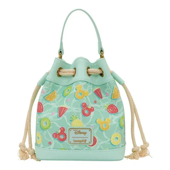 Loungefly Disney Mickey Mouse Beach Fun Bucket Crossbody Bag