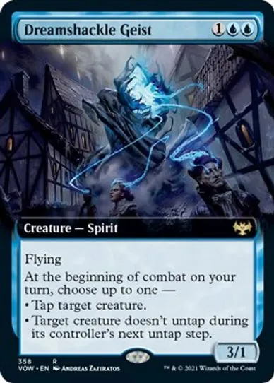 Dreamshackle Geist (Extended Art) (358) [Innistrad: Crimson Vow]