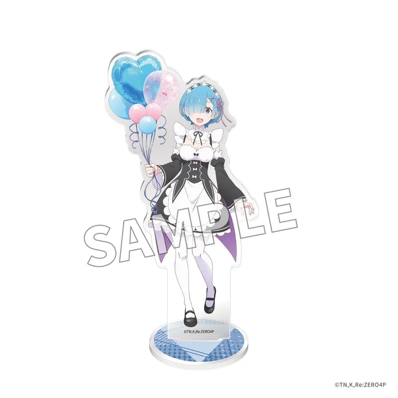 (Goods - Acrylic Stand) Re:ZERO -Starting Life in Another World- Acrylic Stand  Flower ＆ Balloon ver. - Rem
