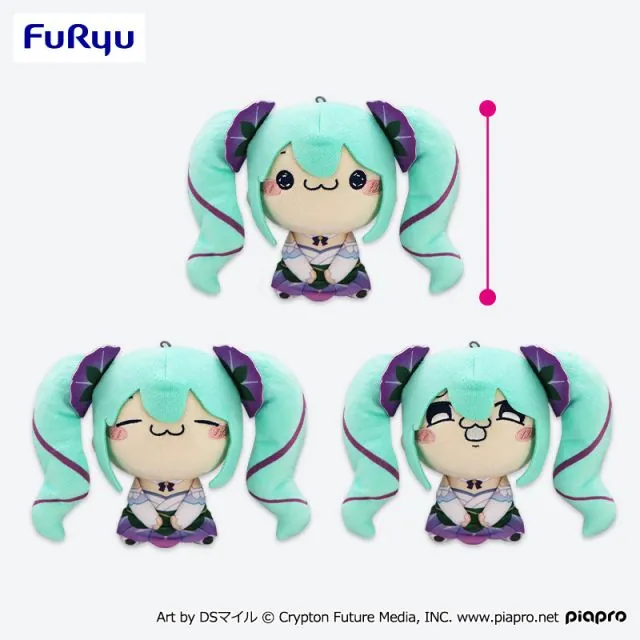 HATSUNE MIKU - MOCHIPIKO PIAPRO FURYU MINI PLUSH