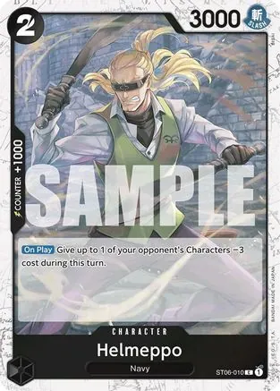 Helmeppo (Jolly Roger Foil) (ST06-010) - Premium Booster -The Best- Foil