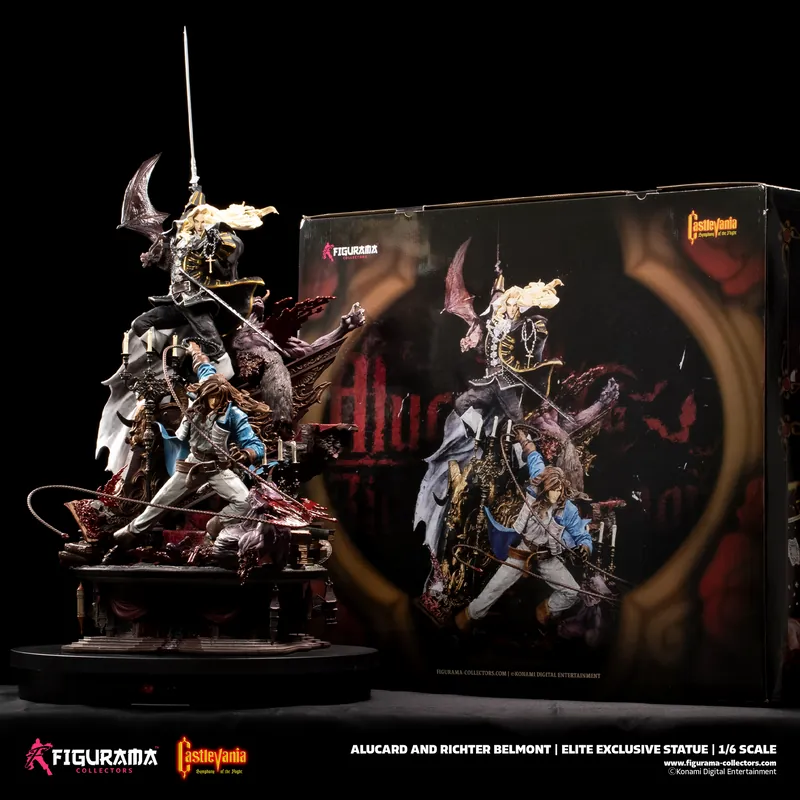 Castlevania: Symphony of the Night - Figurama Collectors Alucard & Richter