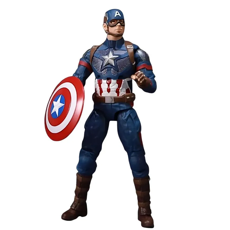 New Captain America With Plastic Holderaction Figure By Zd Toys