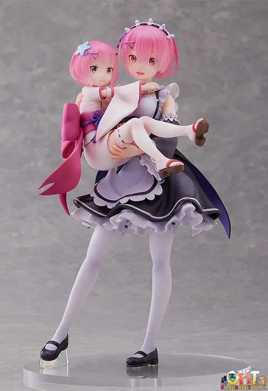 SEGA Ltd Re:ZERO -Starting Life in Another World- Figure 1/7 Ram & Childhood Ram